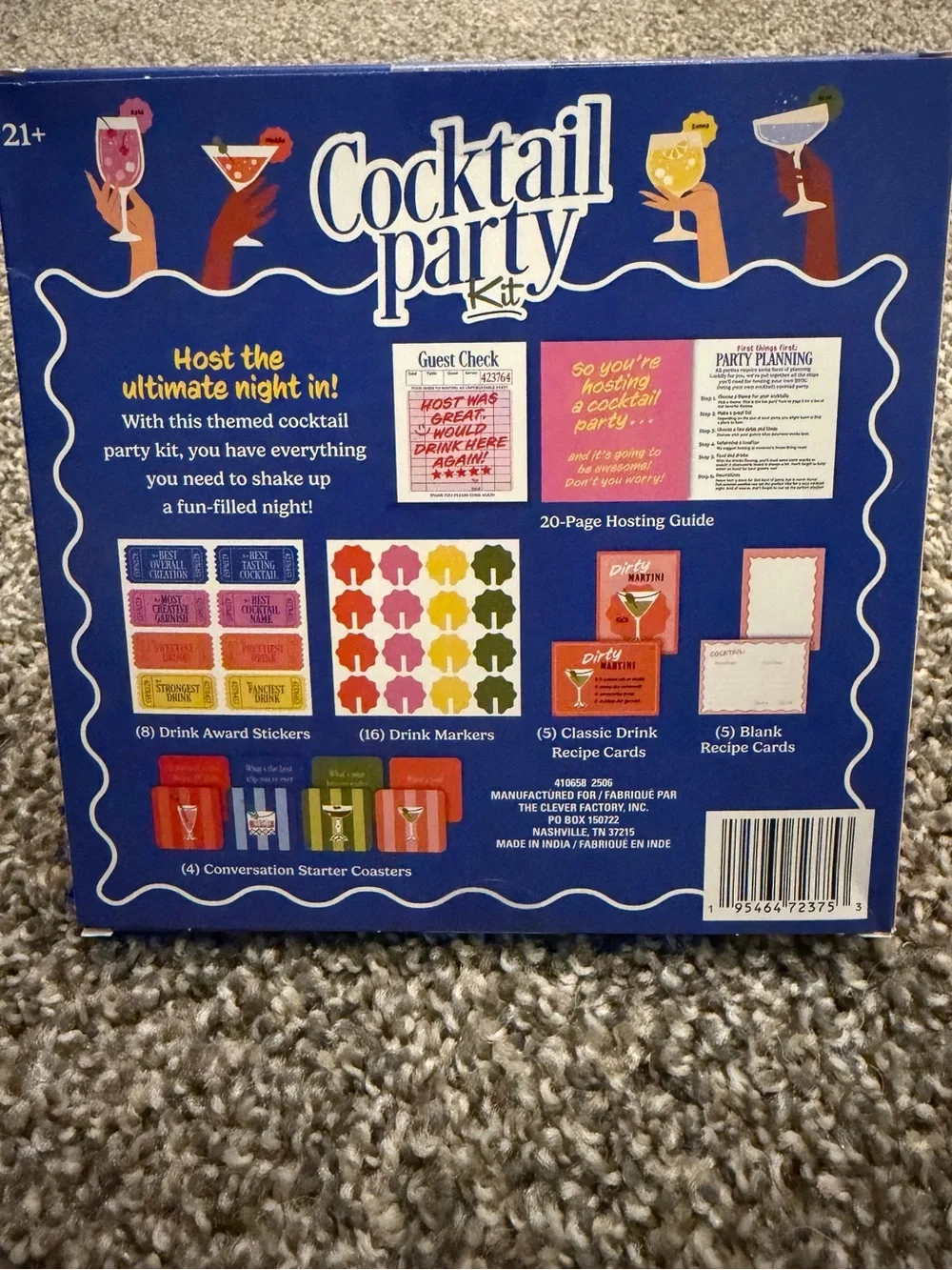 Cocktail Party Hosting Kit